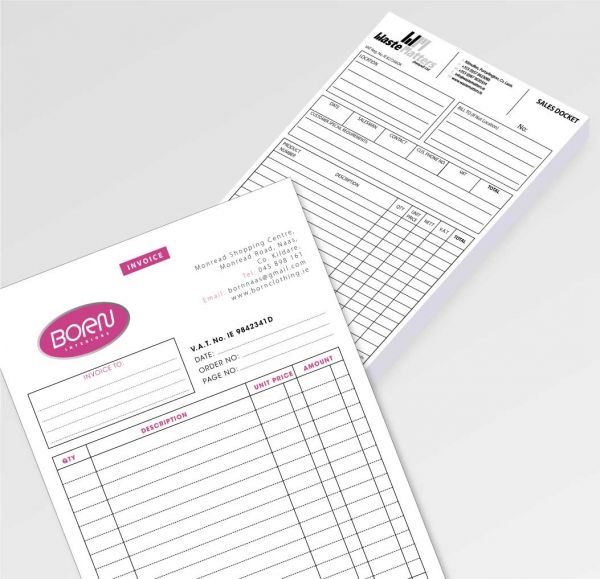  Receipt Book Printing Solution